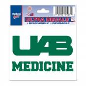 University Of Alabama At Birmingham Blazers UAB Optometry - 3x4 Ultra Decal