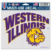 Western Illinois University Leathernecks - 5x6 Ultra Decal