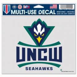 University Of North Carolina Wilmington Seahawks - 5x6 Ultra Decal