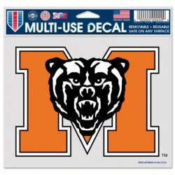 Mercer University Bears - 5x6 Ultra Decal