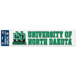 University Of North Dakota Fighting Sioux - 4x17 Die Cut Decal