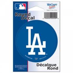 Los Angeles Dodgers - 3x3 Round Vinyl Sticker
