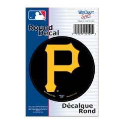 Pittsburgh Pirates - 3x3 Round Vinyl Sticker