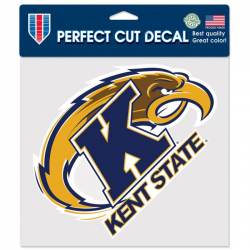 Kent State University Golden Flashes - 8x8 Full Color Die Cut Decal