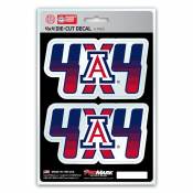 University Of Arizona Wildcats 4x4 Off Road - Set of 2 Sticker Sheet