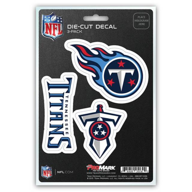 Tennessee Titans Team Slogan Decal