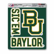 Baylor University Bears Team Logo - Set Of 3 Sticker Sheet