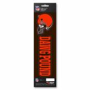 Cleveland Browns Dawg Pound Slogan & Logo - Set Of 2 Vinyl Stickers