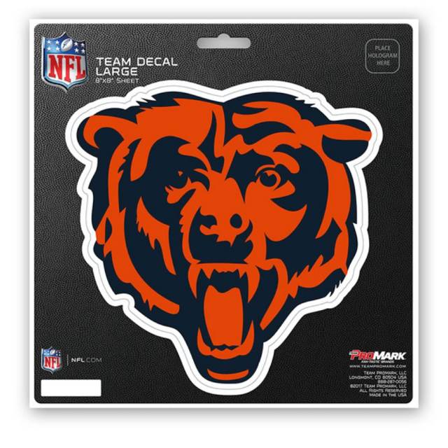 Officially Licensed NFL Chicago Bears Large Team Logo Magnet