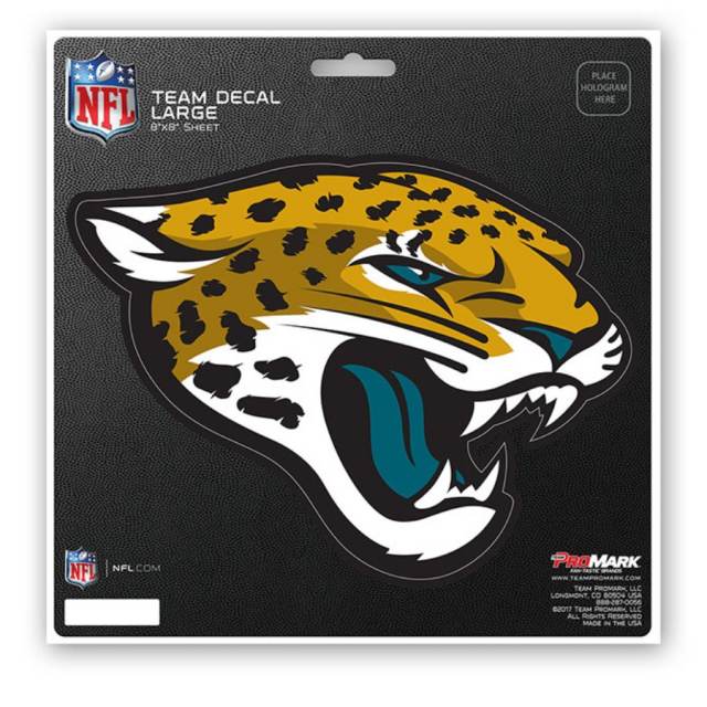 Jacksonville Jaguars Crest Logo Shield Decal