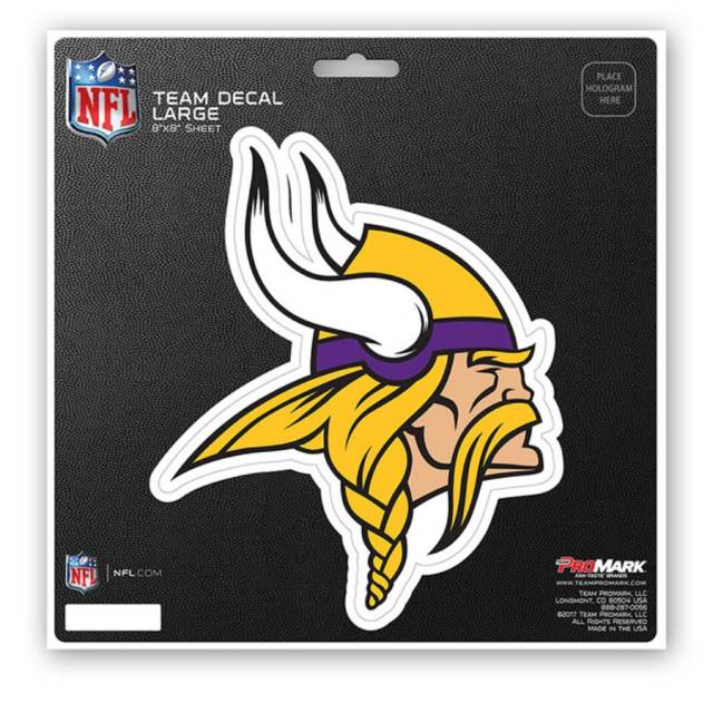 Minnesota Vikings Vinyl Sticker Decals