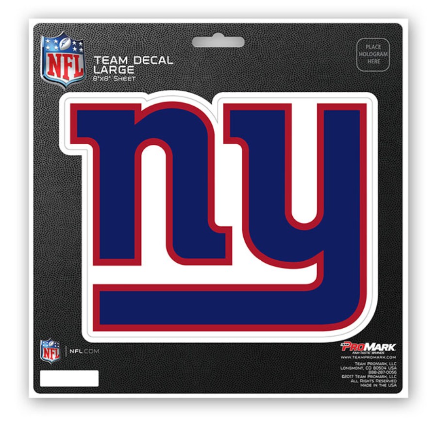 New York Giants Logo - 8x8 Vinyl Sticker At Sticker Shoppe