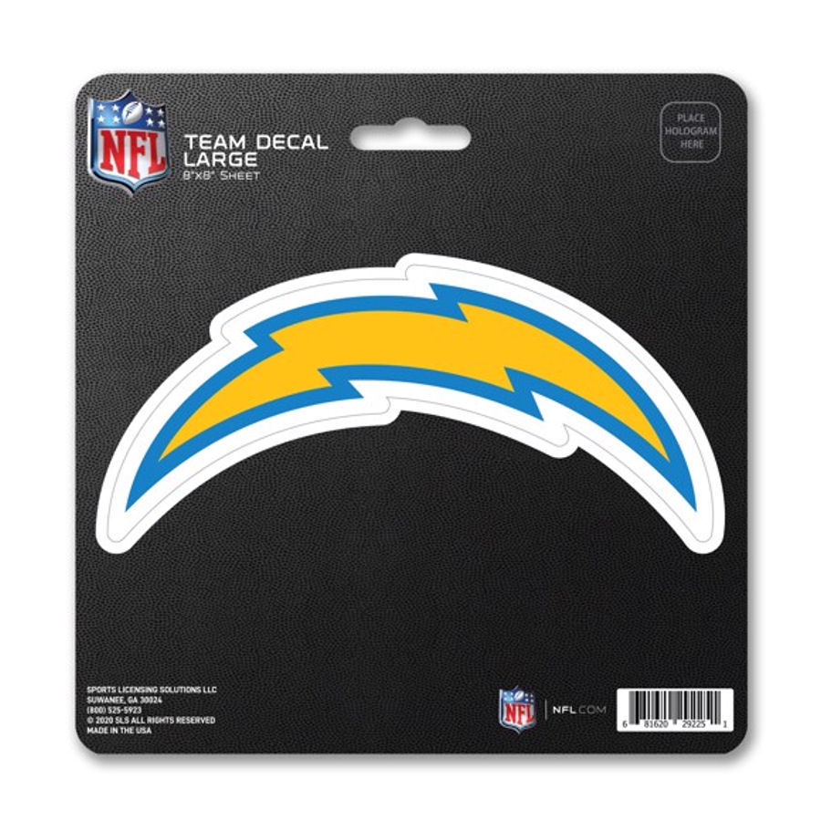 Los Angeles Chargers Logo - 8x8 Vinyl Sticker at Sticker Shoppe