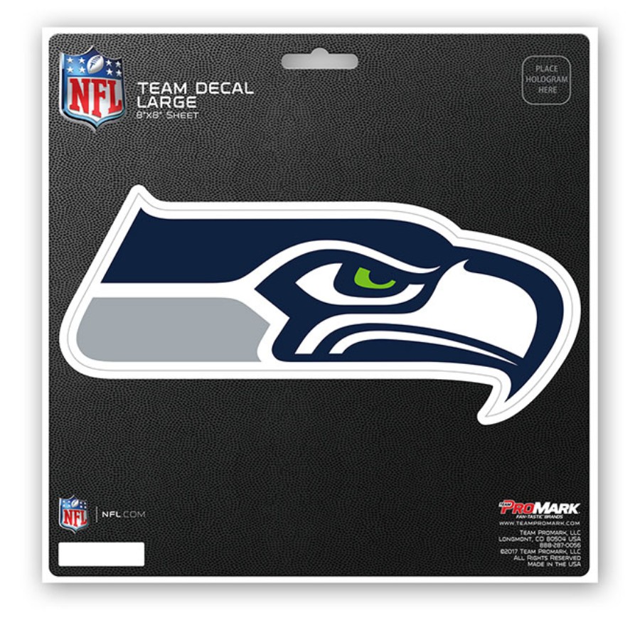  Seattle  Seahawks  Logo  8x8 Vinyl Sticker  at Sticker  Shoppe