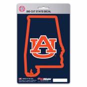 Auburn University Tigers Home State Alabama Shaped - Vinyl Sticker