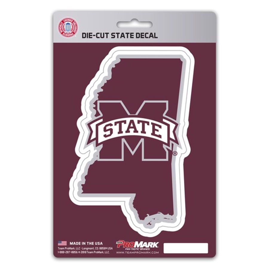 Mississippi State University Bulldogs Home State Mississippi Shaped ...