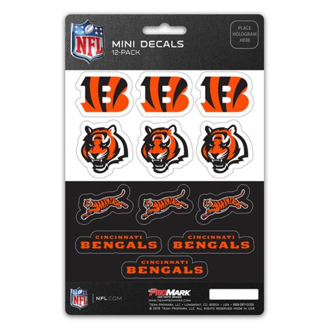 Cincinnati Bengals Retro Logo - 4x4 Die Cut Decal at Sticker Shoppe