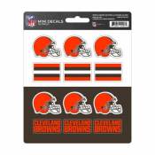 Cleveland Browns - Set Of 12 Sticker Sheet