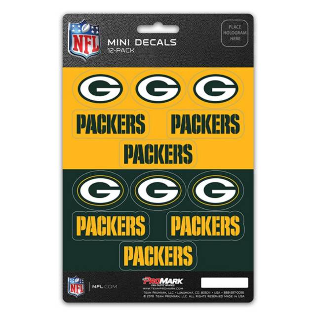 Green Bay Packers 4x4 Perfect Cut Decal