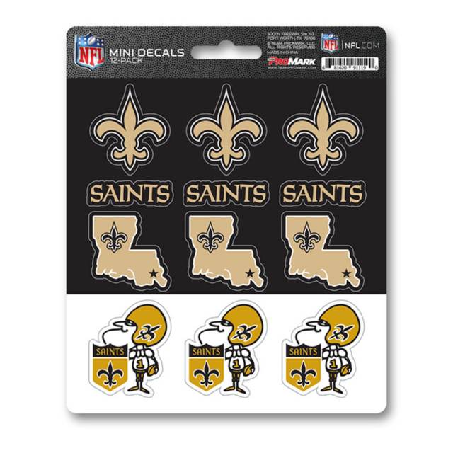 New Orleans Saints Helmet Sticker Vinyl Decal / Sticker 5 sizes