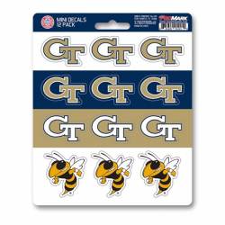 Georgia Tech Yellow Jackets - Set Of 12 Sticker Sheet