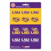 Louisiana State University LSU Tigers - Set Of 12 Sticker Sheet