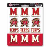 University Of Maryland Terrapins - Set Of 12 Sticker Sheet