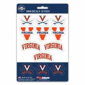 University Of Virginia Cavaliers - Set Of 12 Sticker Sheet