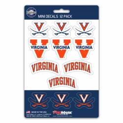 University Of Virginia Cavaliers - Set Of 12 Sticker Sheet