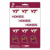 Virginia Tech Hokies - Set Of 12 Sticker Sheet