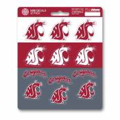 Washington State University Cougars - Set Of 12 Sticker Sheet