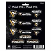 Pittsburgh Penguins - Set Of 12 Sticker Sheet