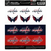 Washington Capitals - Set Of 12 Sticker Sheet