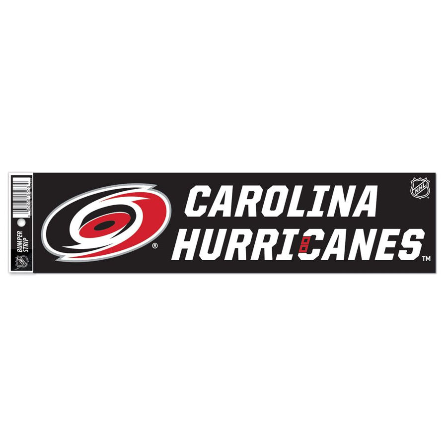 Carolina Hurricanes - 3x12 Bumper Sticker Strip at Sticker Shoppe