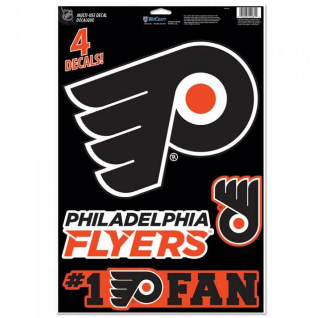 Philadelphia Flyers Mascot Gritty - 4x4 Die Cut Decal