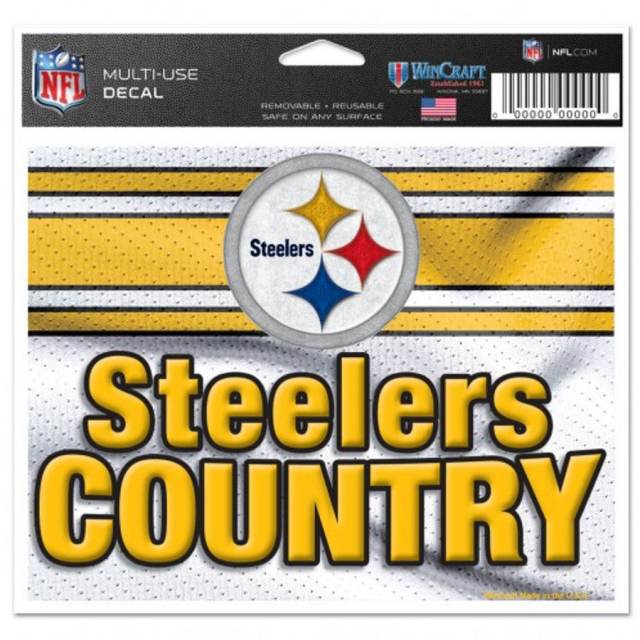 Pittsburgh Steelers: State of Pennsylvania Logo - Officially Licensed NFL  Removable Wall Adhesive Decal