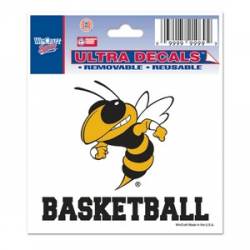 Georgia Tech Yellow Jackets Basketball - 3x4 Ultra Decal