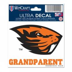 Oregon State University Beavers Grandparent - 3x4 Ultra Decal
