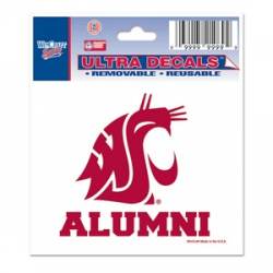 Washington State University Cougars Alumni - 3x4 Ultra Decal