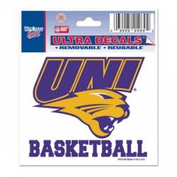 Northern Iowa University Panthers Basketball - 3x4 Ultra Decal