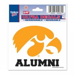 University Of Iowa Hawkeyes Alumni - 3x4 Ultra Decal