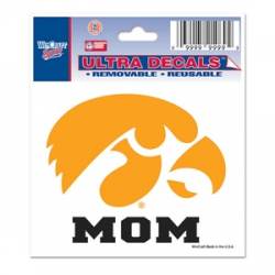 University Of Iowa Hawkeyes Mom - 3x4 Ultra Decal