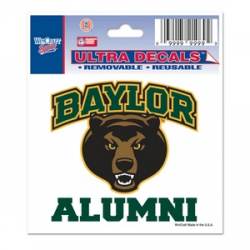 Baylor University Bears Alumni - 3x4 Ultra Decal