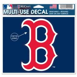 Boston Red Sox B Logo - 4.5x5.75 Die Cut Ultra Decal