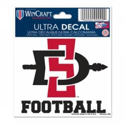 San Diego State University Aztecs Football - 3x4 Ultra Decal