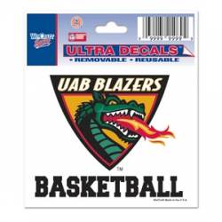 University Of Alabama At Birmingham Blazers Basketball - 3x4 Ultra Decal