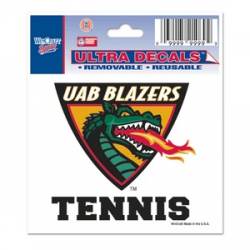 University Of Alabama At Birmingham Blazers Tennis - 3x4 Ultra Decal
