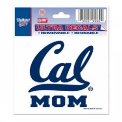 University Of California Golden Bears Mom - 3x4 Ultra Decal