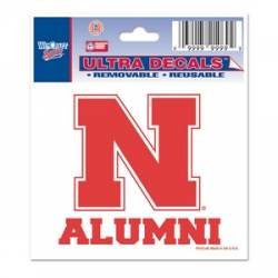 University Of Nebraska Cornhuskers Alumni - 3x4 Ultra Decal