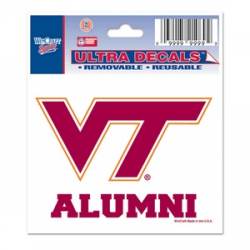 Virginia Tech Hokies Alumni - 3x4 Ultra Decal